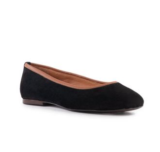 Seychelles Womens City Streets Suede Flats In Black Suede