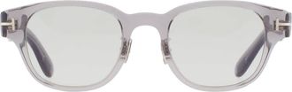 Tom Ford Light Grey Oval Unisex Sunglasses FT1041-D 20A 48