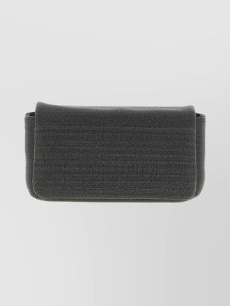 Brunello Cucinelli textured clutch bag adjustable strap