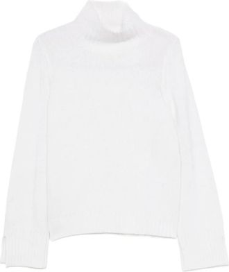 Allude Truien & Vesten, Dames, Wit, M, Cashmere Truien