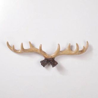OEM Crochet Mural T&ecirc;te De Cerf - Resina - Para Sal&oacute;n Pasillo Dormitorio - 1 Unidad