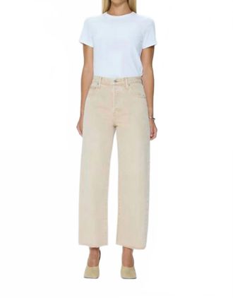 Pistola Denim Tate Crop Jean In Dune 2