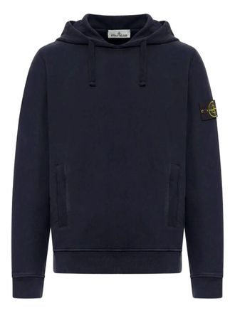 Stone Island Brushed Organic Cotton Fleece Hoodie