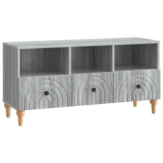 vidaXL Mueble De Tv Gris Sonoma 102 X 34,5 X 50 Cm Vidaxl