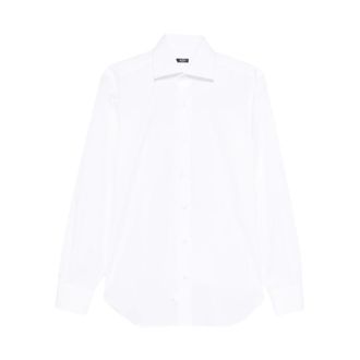 Barba Formal Shirts, male, White, Size: 4XL Classic Poplin Shirt