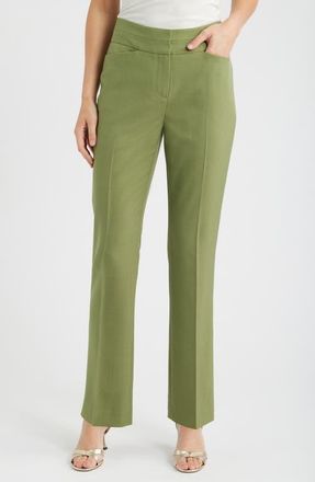Tahari by ASL Flare Pants in Agave at Nordstrom, Size 10