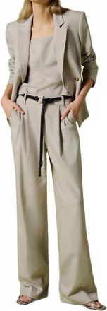 Favorite Daughter The Favorite Tailored Pant In Khaki