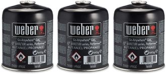 Weber Cartucho De Gas Weber Paquete De 3