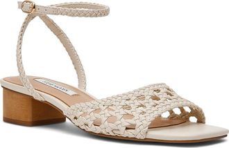 Steve Madden Jessie Womens Shoes Bone : 7.5 M, Leather