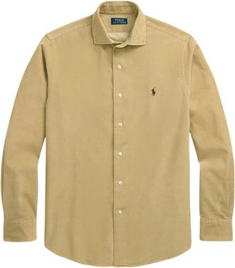 Ralph Lauren Shirts Beige - Heren - Casual Overhemden - Beige - S - Overhemden