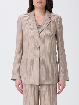 Emporio Armani Blazer in creponne plisse lurex Emporio Armani