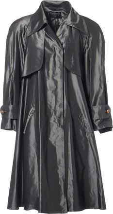Chanel Trench in raso - Grigio