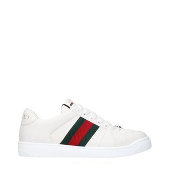 Gucci Zapatillas Gucci Mujer Piel Blanca