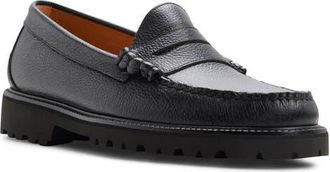 G.H. Bass & Co. Larson Penny Loafer in Open Black at Nordstrom, Size 11.5