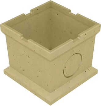 Aco Aco Pieza Intermedia H250/ Hormig&oacute;n Pol&iacute;mero Desag&uuml;e 300x300mm, 7000.54.00