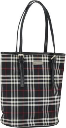 Burberry Pre-owned Tote Bags, female, Black, Size: ONE SIZE Pre-owned Vintage Tote Bag
