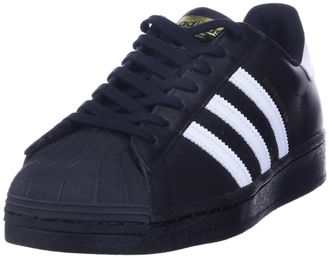 adidas Originals adidas Unisex Superstar Shoes - Lifestyle, Athletic & Sneakers, Black/White/Black, 10.5