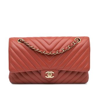 Chanel Chevron Flap Schoudertas