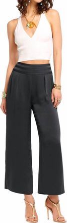 Ramy Brook Cropped Joss Pant In Black