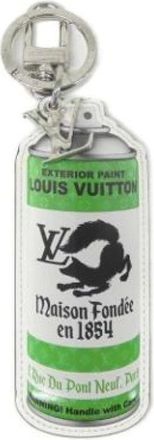 Louis Vuitton Pre-owned Accessories, female, Green, Size: ONE SIZE Pre-owned Fabric Key-holder