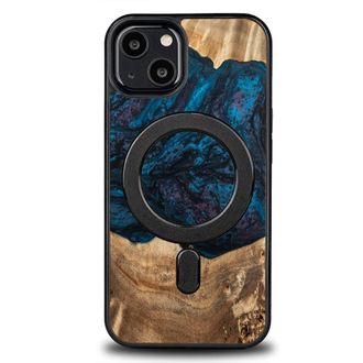 OEM Funda Bewood Unique Para Iphone 13 - Planetas - Neptuno Con Magsafe