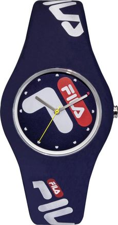 Fila Herenhorloge Filastyle 40 mm Band Siliconen 38-185 - unisex - Horloges - Blauw - ONE Size - Accessoires