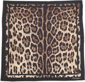 Dolce & Gabbana Leo Print Foulard