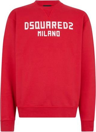 Dsquared2 Maglione girocollo - Rosso