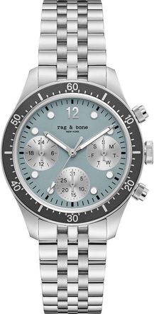 Rag & Bone Greer Multifunction Bracelet Watch, 38mm in Silver-Tone at Nordstrom