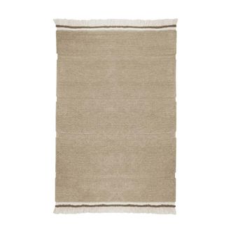 Lorena Canals Alfombra lavable de lana beige 200x300 cm