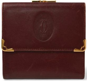 Cartier Pre-owned Wallets, female, Red, Size: ONE SIZE Pre-owned Fabric Wallet