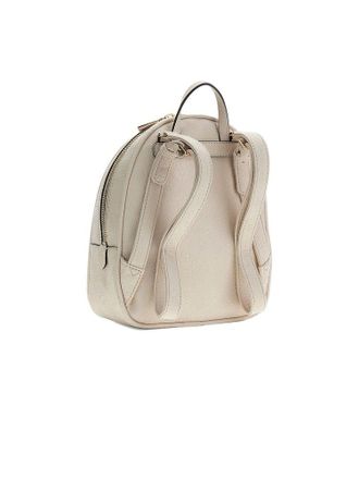 Guess Womens Backpack Stone Logo Polyurethane Bags - Backpacks
