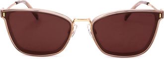 Ana Hickmann HI9116 T01 Womens Sunglasses Brown Size 59