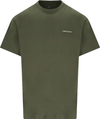 Carhartt Work in Progress T-SHIRT S/S SCRIPT EMBROIDERY LEAF CARHARTT WIP