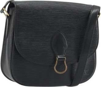 Louis Vuitton Tweedehands leren Louis Vuitton tassen - Dames - Vintage Schoudertas - Zwart - ONE Size - Vintage