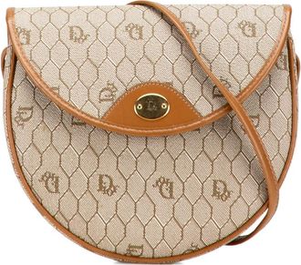 Dior Pre-owned Dior Honeycomb Coated Canvas Crossbody Ladies Q9MDSWC3G6KUYN3H