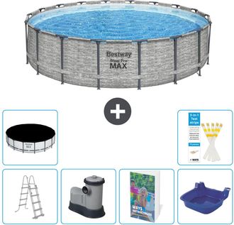 Bestway Piscina Bestway Steel Pro Max Redonda - 549x122 Cm - 7-piezas S662