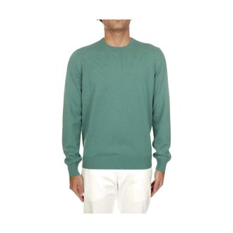 Gran Sasso Trui met ronde hals - Heren - Truien - Groen - Maat: 3XL