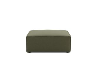 Castlery Customized Green Jonathan Ottoman by Castlery for Living Room