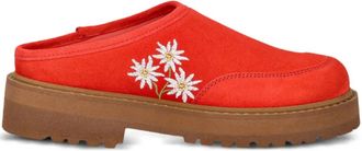 Diemme Maggiore Stella Alpina muiltjes met plateauzool - Oranje