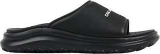 Karl Lagerfeld Schoenen, Heren, Zwart, 44 EU, Skuba Logo Slide