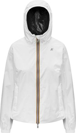 K-Way Lil Reversible Jacket - Dames - Zomerjassen - Wit - L - Nylon - Jassen
