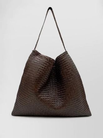 Dragon Diffusion ars slouchy woven texture tote bag