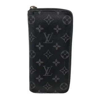 Louis Vuitton Black Long Wallet (Bi-Fold) (Pre-Owned)