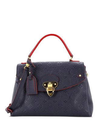 Louis Vuitton Georges Handbag Monogram Empreinte Leather MM satchel - Blu