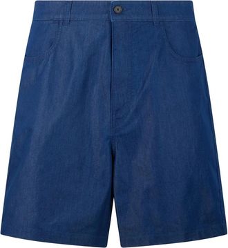 Givenchy Korte Broek met Logo van Katoen - Heren - Korte Broeken - Blauw - W31 - Katoen - Korte Broeken