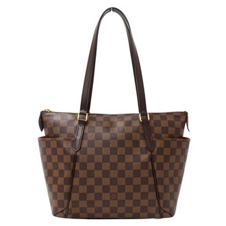 Louis Vuitton Brown Damier Canvas Damier Canvas Handbag Tote Bag (Pre-Owned)