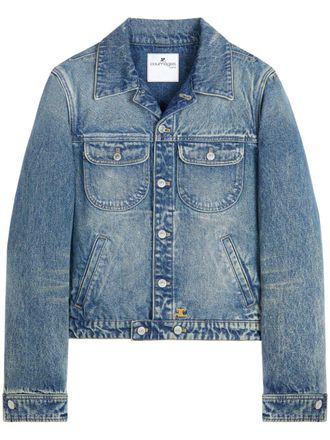 Courr&egrave;ges Denim jack - Blauw