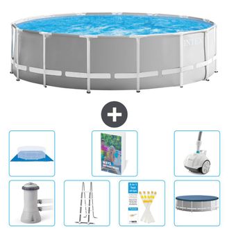 Intex Piscina Prism Frame Redonda - 457x122 Cm - 8-piezas S616
