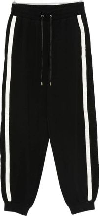 Liu Jo Elegante Broek voor Vrouwen - Dames - Sweatpants - Zwart - XL - Broeken
